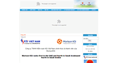 Desktop Screenshot of ksi.com.vn