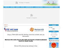 Tablet Screenshot of ksi.com.vn